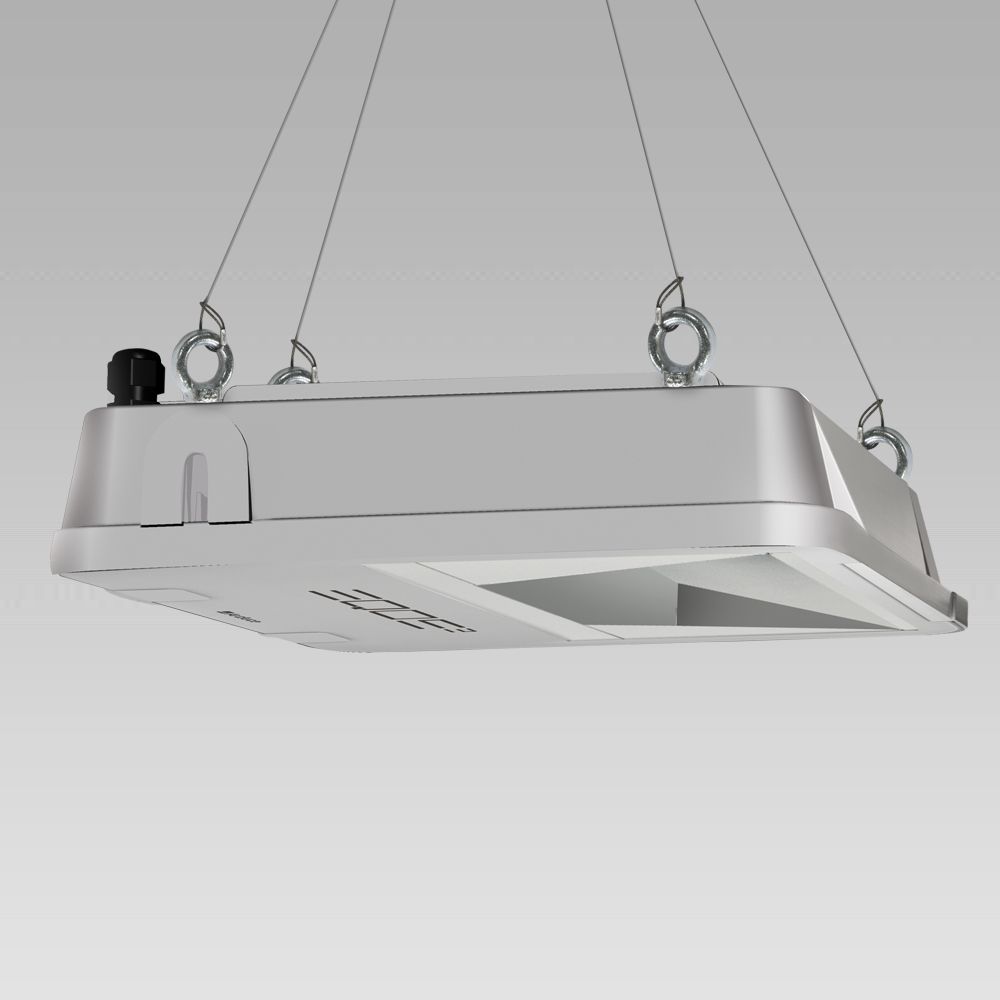 High-bay luminaires  Arcluce pendant high-bay projector