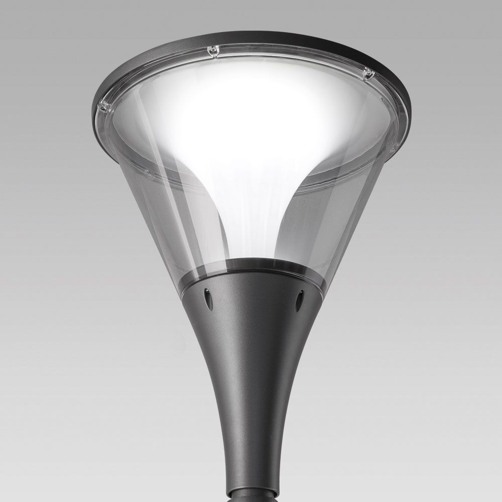 Urban lighting  Urban lighting luminaire featuring elegant design