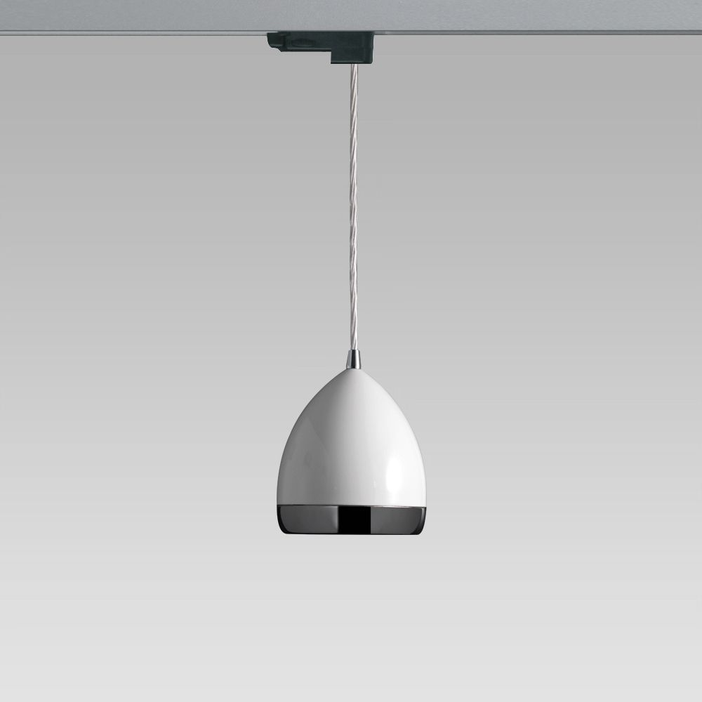 Track 220V - DALI Suspended luminaire featuring a stylish design for indoor lighting; it can be installed on electrified tracks