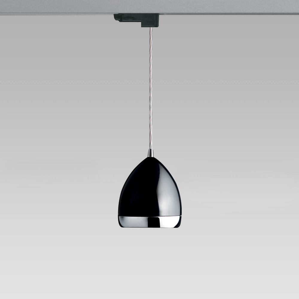 Rails 48V - DALI Luminaire suspendu au design élégant pour l'éclairage intérieur; il peut être installé sur des rails électrifiés.