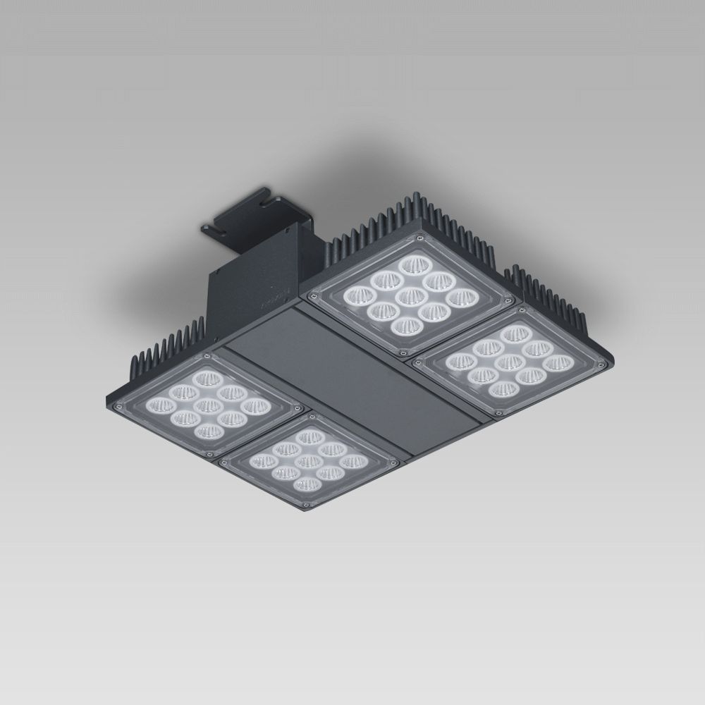 Deckenanbauleuchten Scheinwerfer für die Beleuchtung großer Flächen, mit hoher Lichtleistung - NADIR