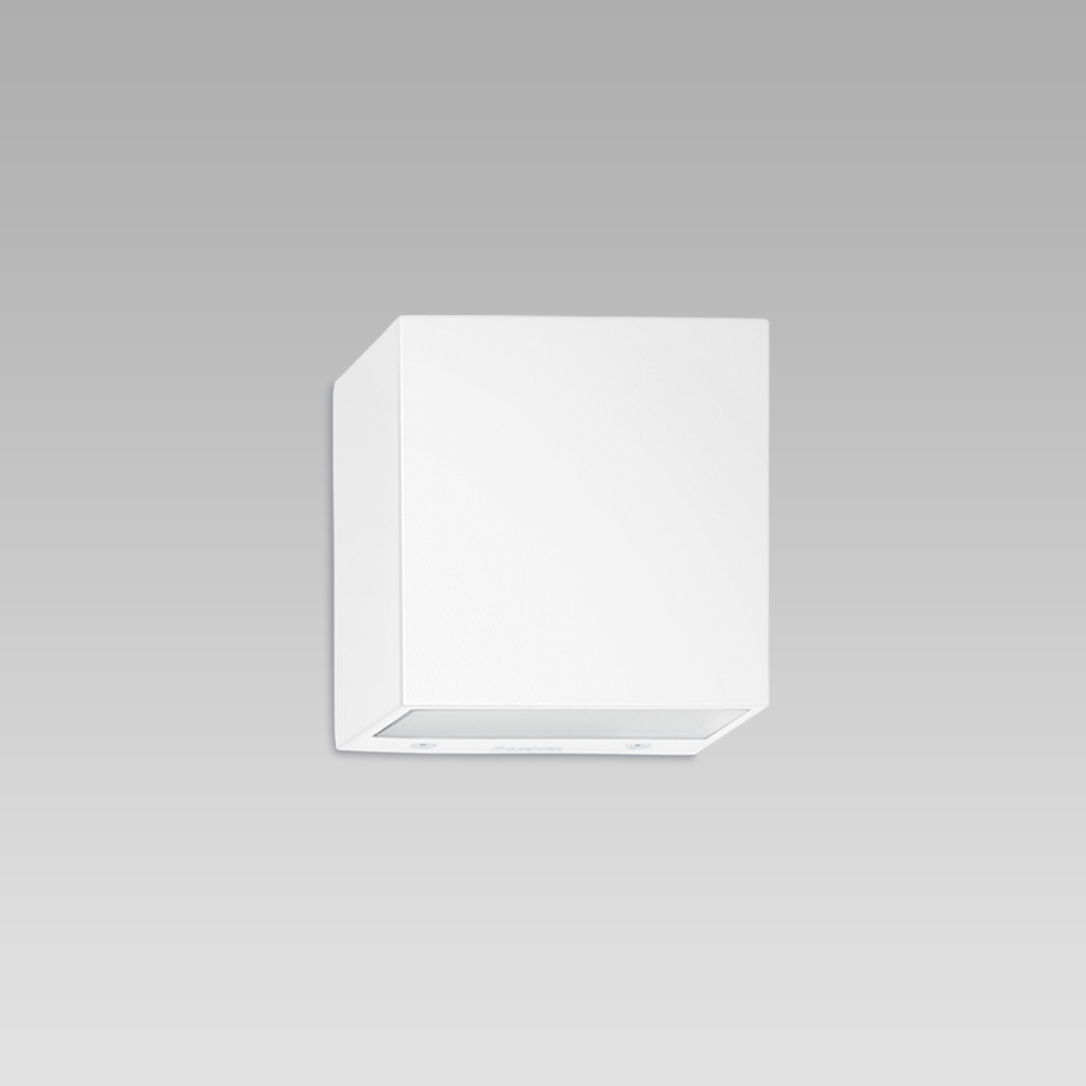 Luminaires muraux/encastrés muraux Luminaire for wall lighting with bidirectional optic, featuring an elegant design